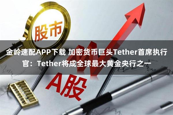 金岭速配APP下载 加密货币巨头Tether首席执行官：Tether将成全球最大黄金央行之一